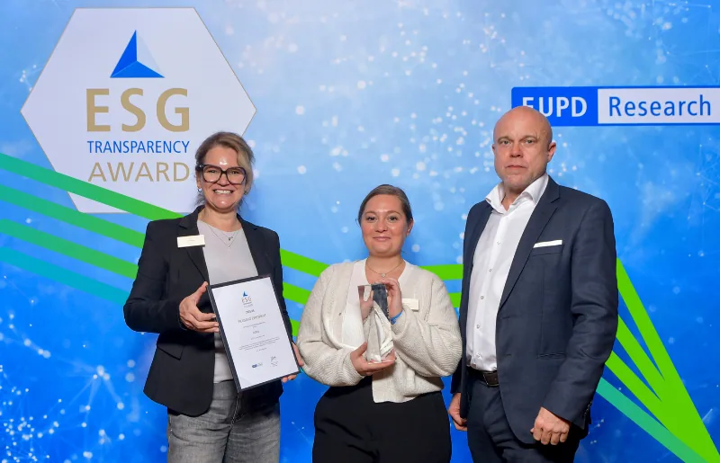 Adacor erhält den ESG Transparency Award der EUPD Research