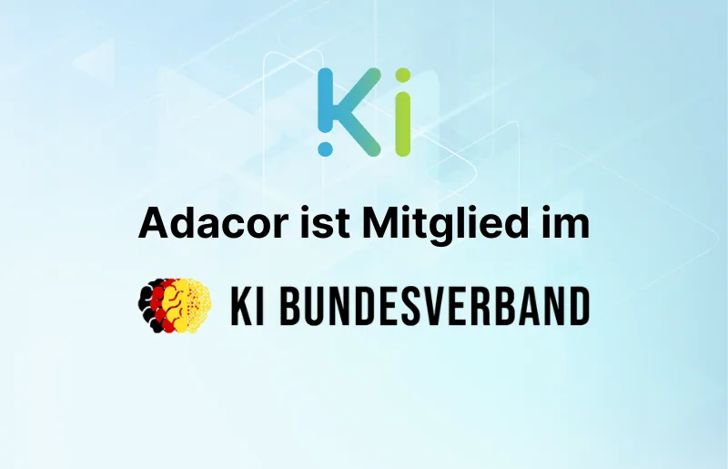 Adacor ist jetzt Mitglied im KI Bundesverband