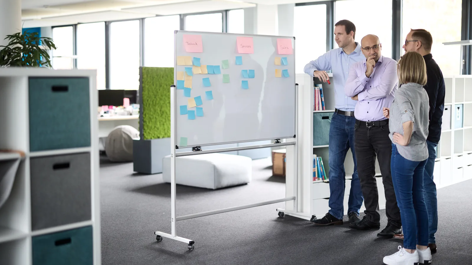 IDW PS 951 Typ 2: Adacor-Team bespricht Kontrollziele und Nachweise am Whiteboard
