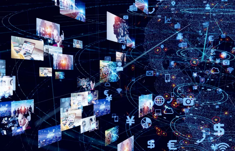 Content Delivery Network: digitale Collage aus weltweit vernetzten Medieninhalten