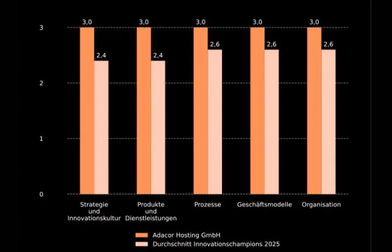 Die Bewertung als Innovationschampion 2025